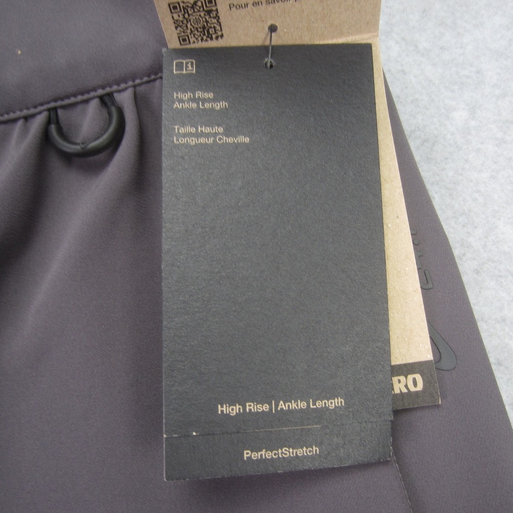 Nike Pants Womens Small Gray Dri-Fit 24.7 Ankle High Rise Barrel Leg Stretch - Picture 7 of 16
